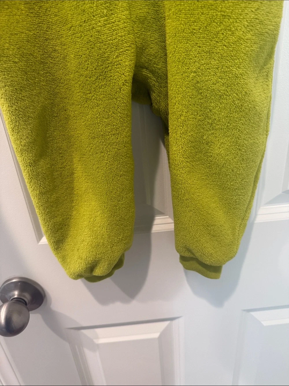 The Grinch Fleece toddler Onesie with Hood